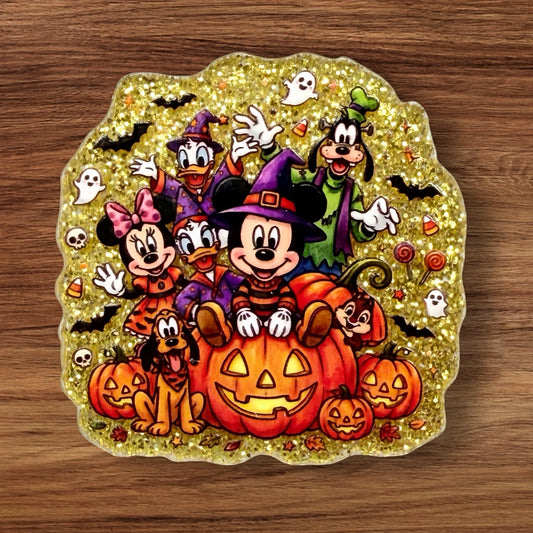 Mouse Halloween Acrylic Flatback