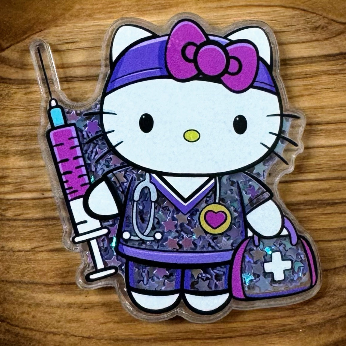 Nurse Kitty Shaker Flatback