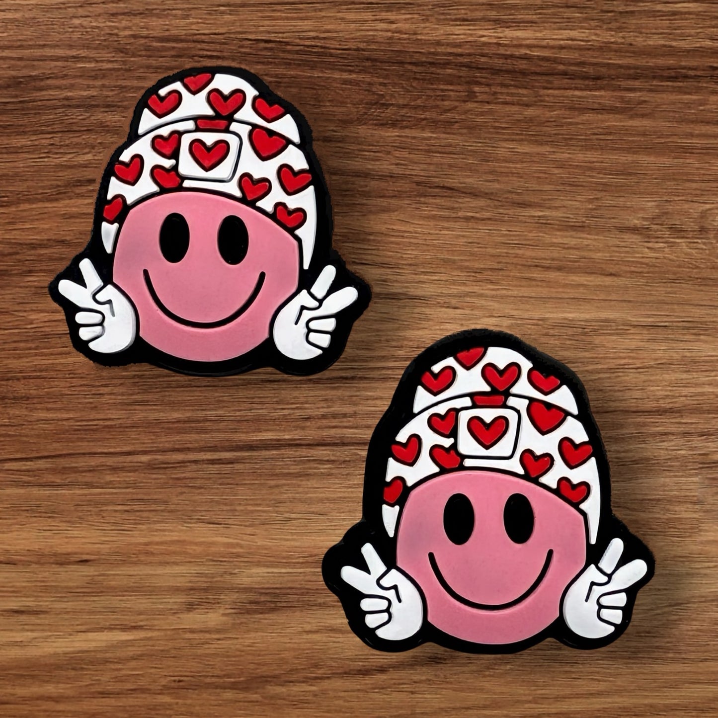 Peace Face Focal Bead