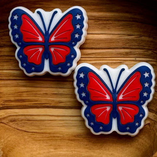 Patriotic Butterfly Focal