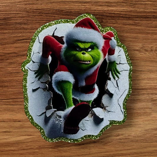 Green Guy Acrylic Flatback