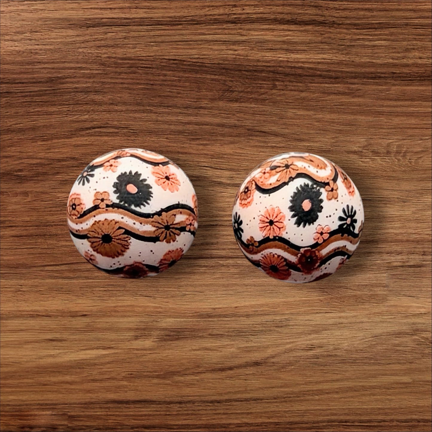 15mm Flower Wave Silicone Bead