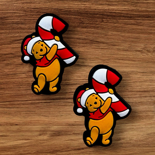 Bear With Candycane Focal