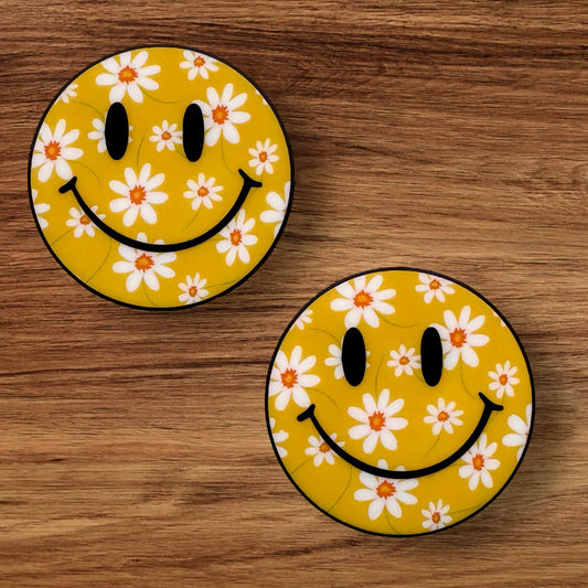 Yellow Daisies Round Focal (Custom)