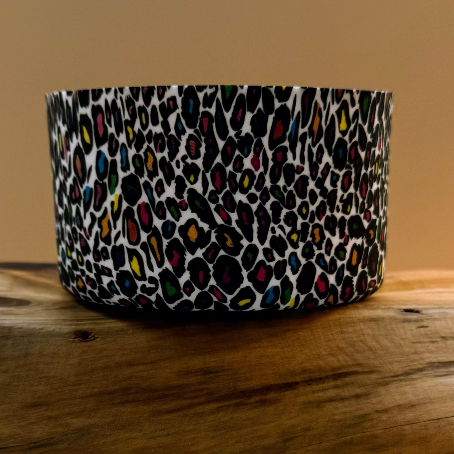 Colorful Leopard Cup Sleeve