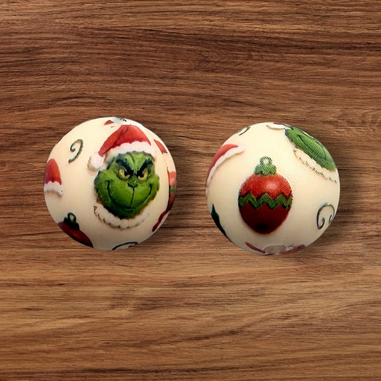 25mm Countdown To Christmas Silicone Bead (Exclusive)