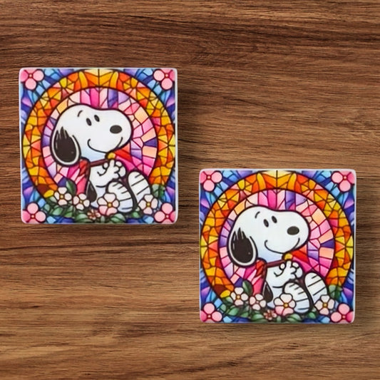 Stained Glass Beagle Focal (Custom)