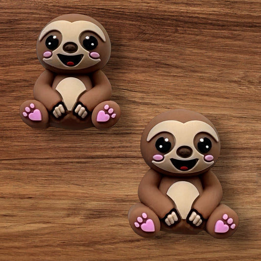 3-D Sloth Focal (Light Brown)