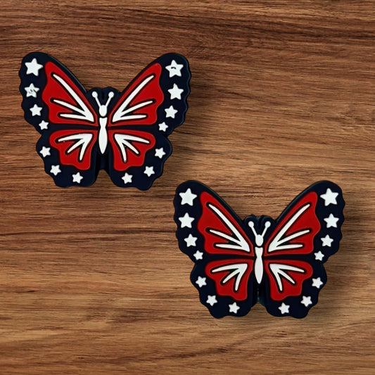 Patriotic Butterfly Focal