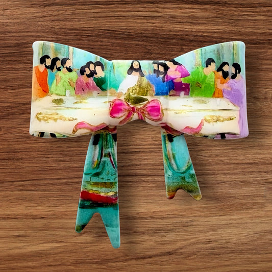 The Last Supper Focal/Straw Topper