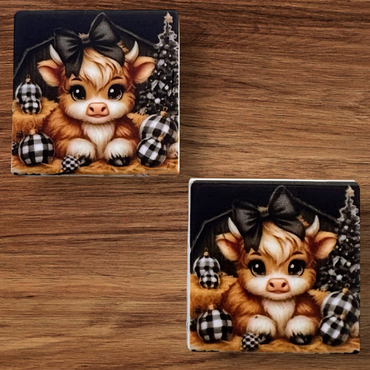 Christmas Cow Focal (Custom)