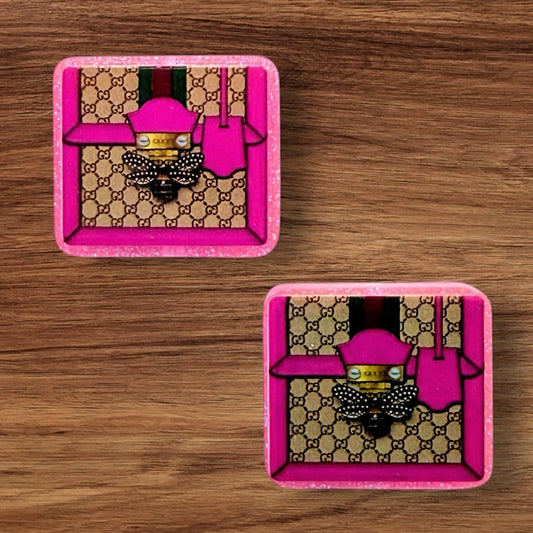 Designer Bag Acrylic Focal