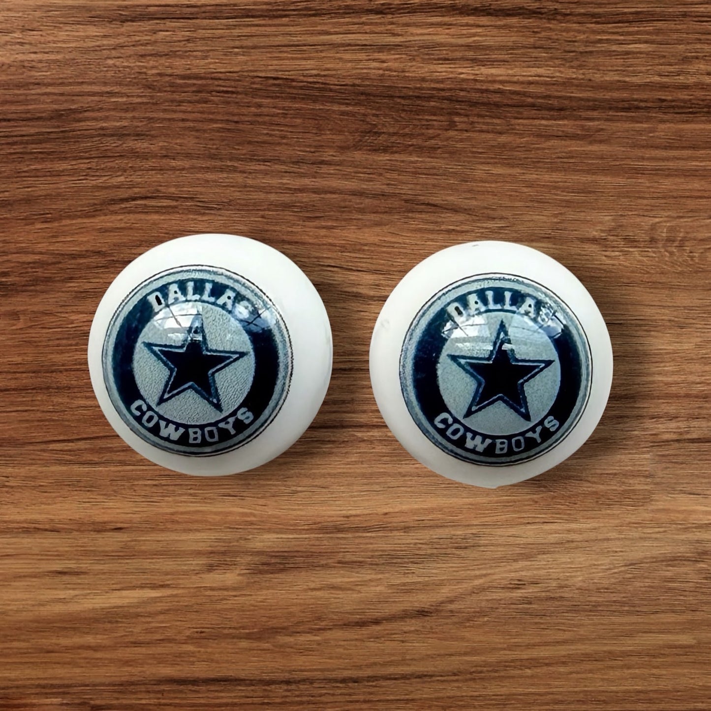 15mm Dallas Football Silicone Bead (Custom)