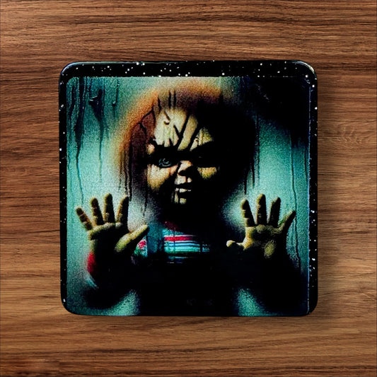 Spooky Doll Acrylic Flatback