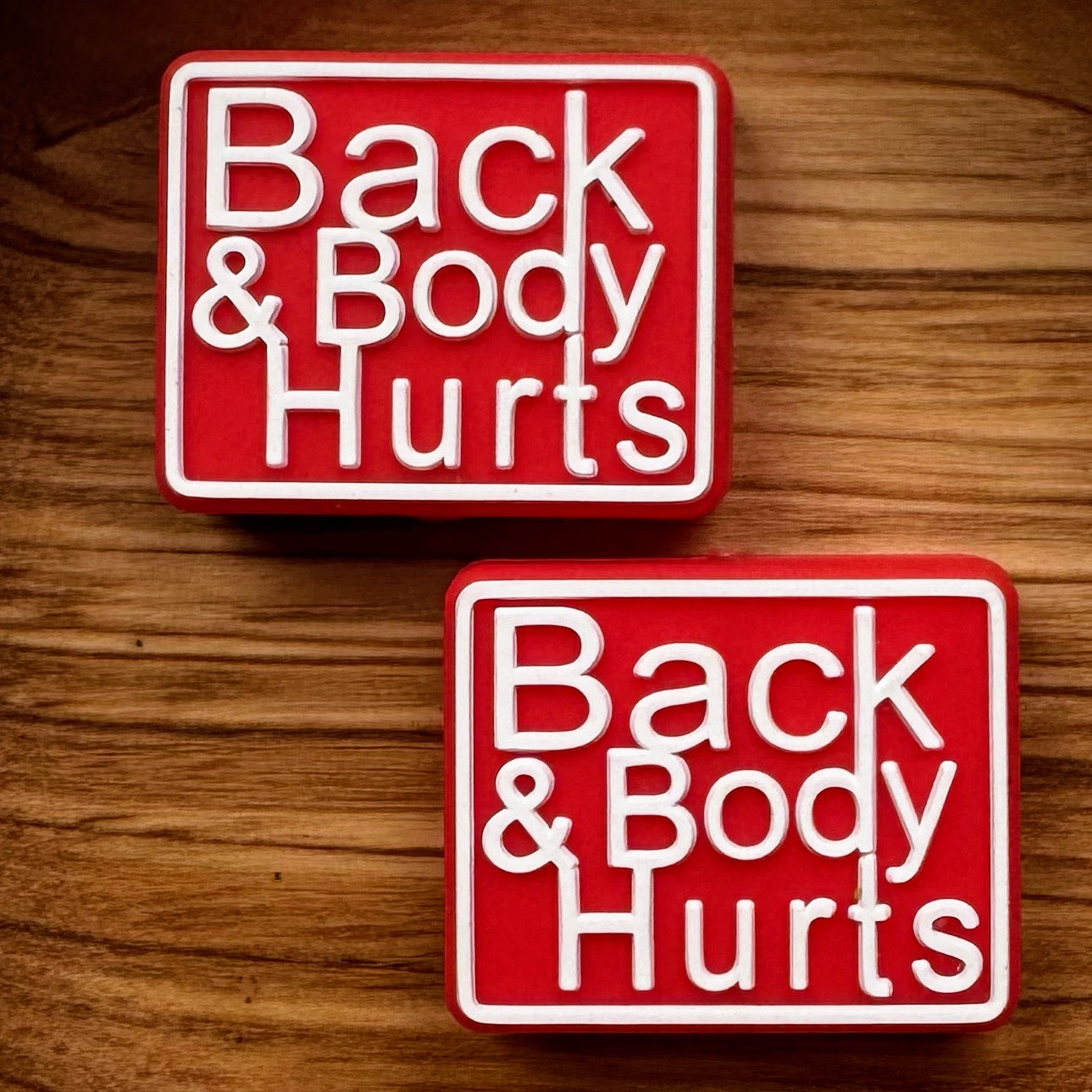 Back & Body Hurts Focal (Red)