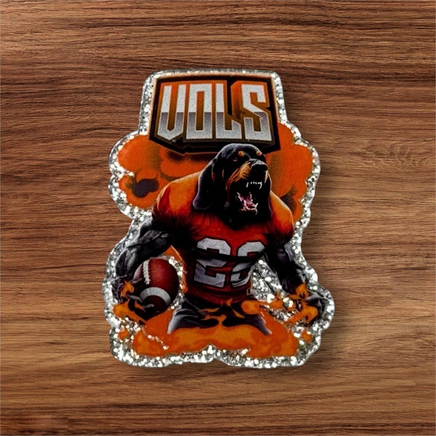 Football Acrylic Flatback