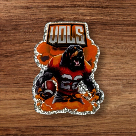 Football Acrylic Flatback