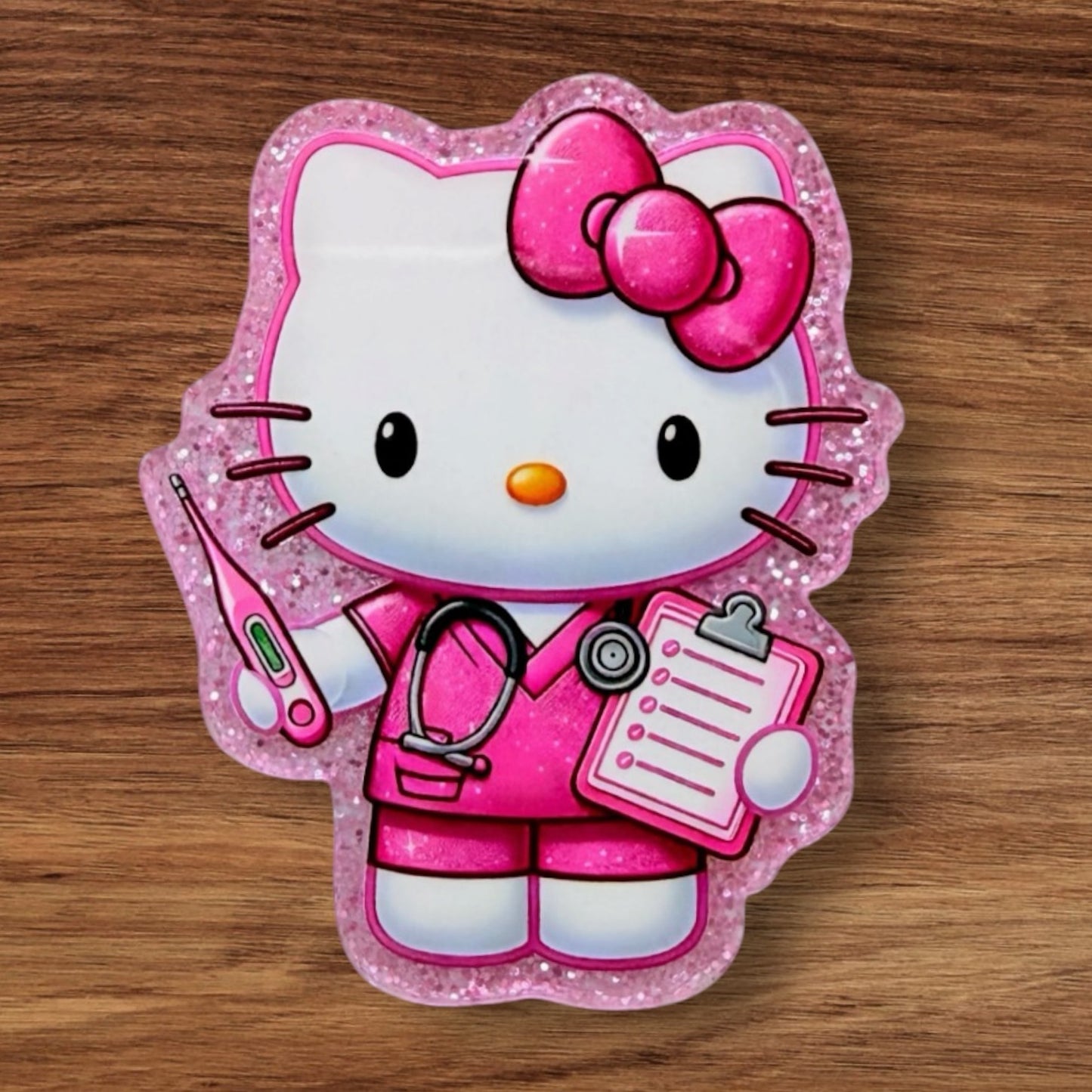 Nurse Kitty Acrylic Flatback