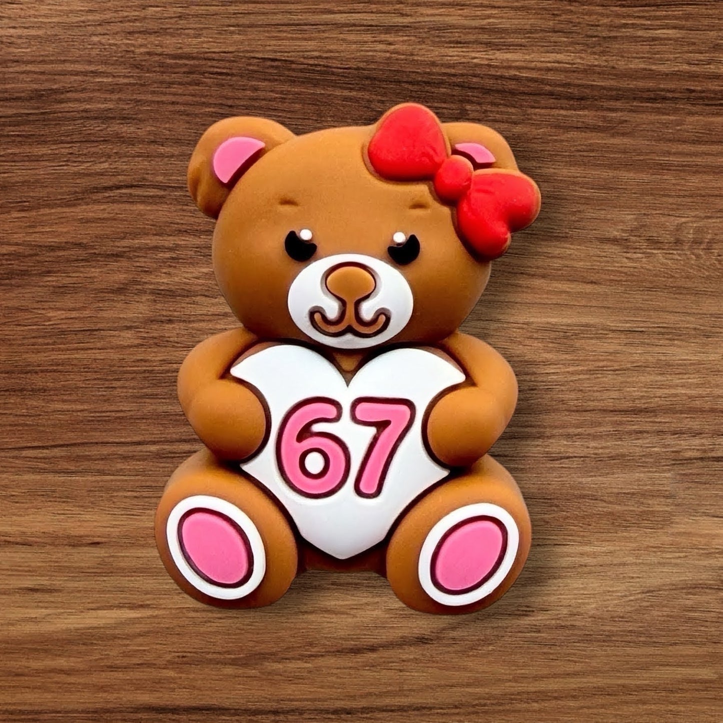 3-D 67 Teddy Bear Focal