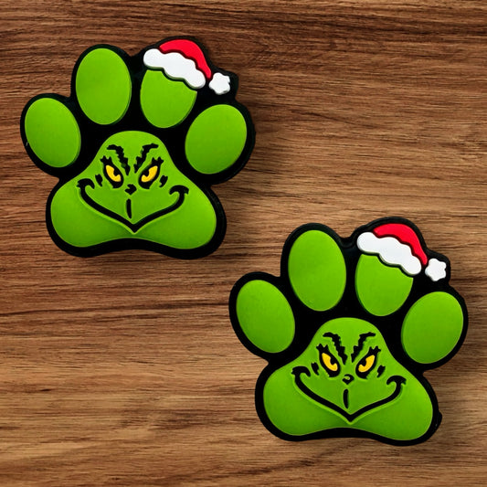 Green Dog Paw Focal