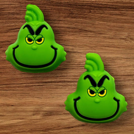 3-D Furry Green Guy Focal