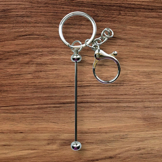 Heavy Duty Beadable Keychain