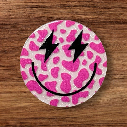 Happy Lightning Bolts Acrylic Flatback