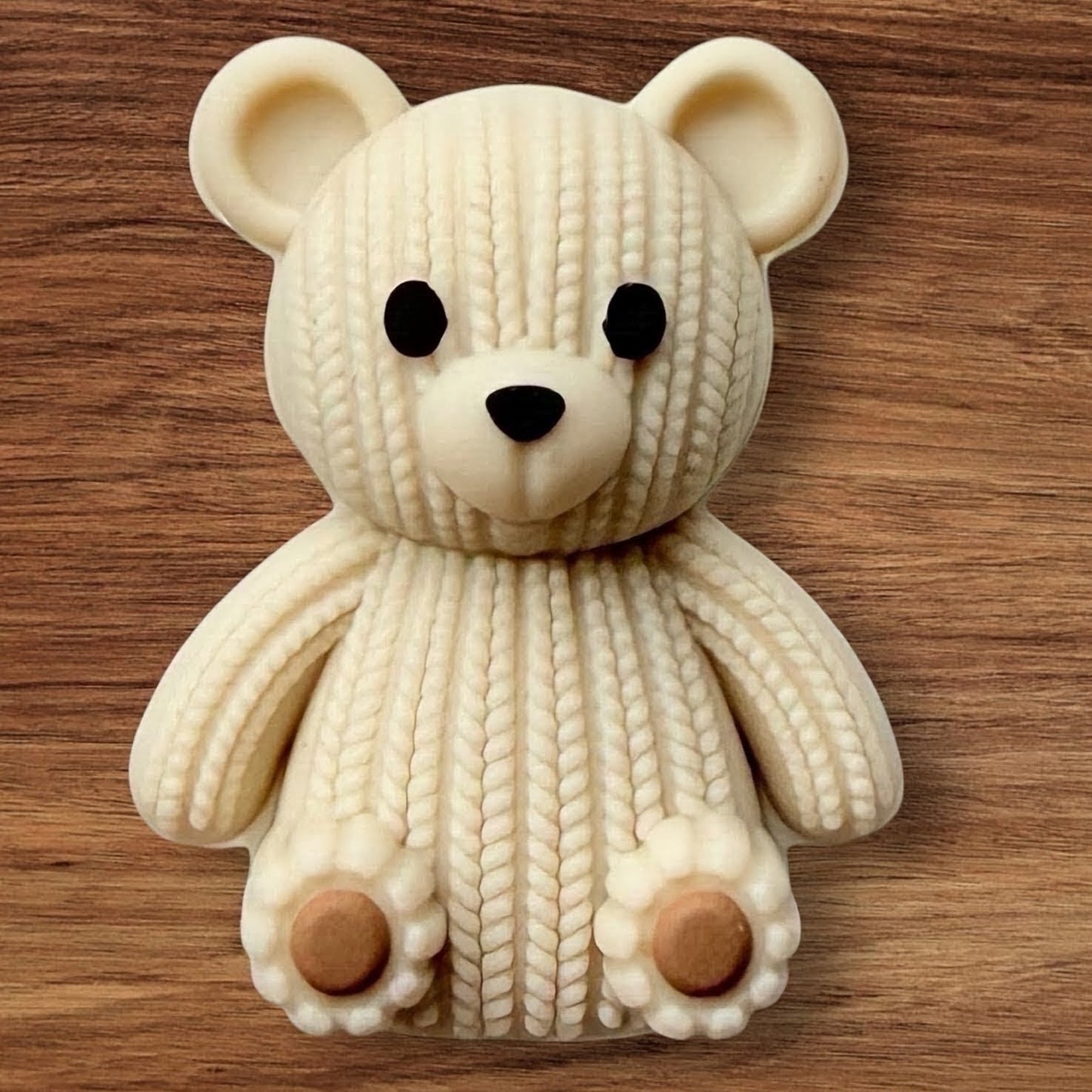 3-D Knitted Bears Focal