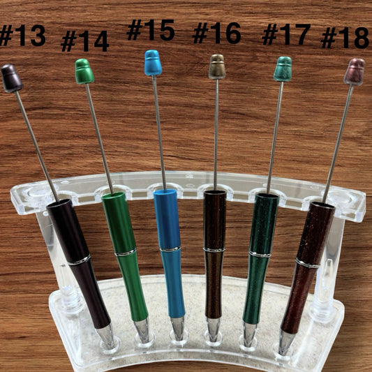 Beadable Pens #13-#18