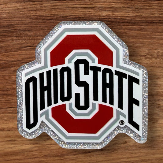 Ohio Football Acrylic Flatback