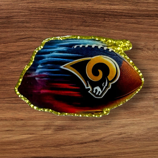 Football Acrylic Flatback