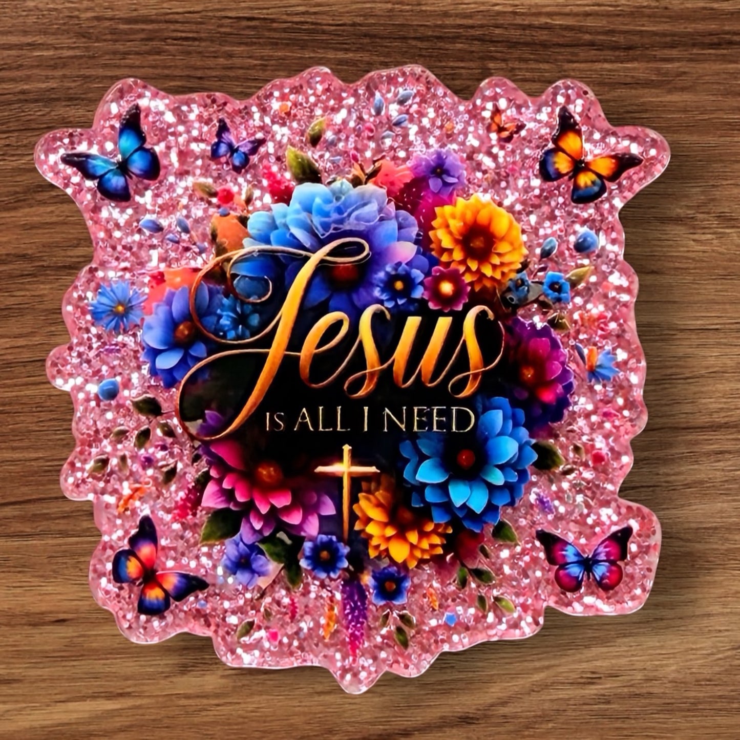 Jesus Is All I Need Acrylic Flatback