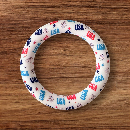 Patriotic Silicone Ring