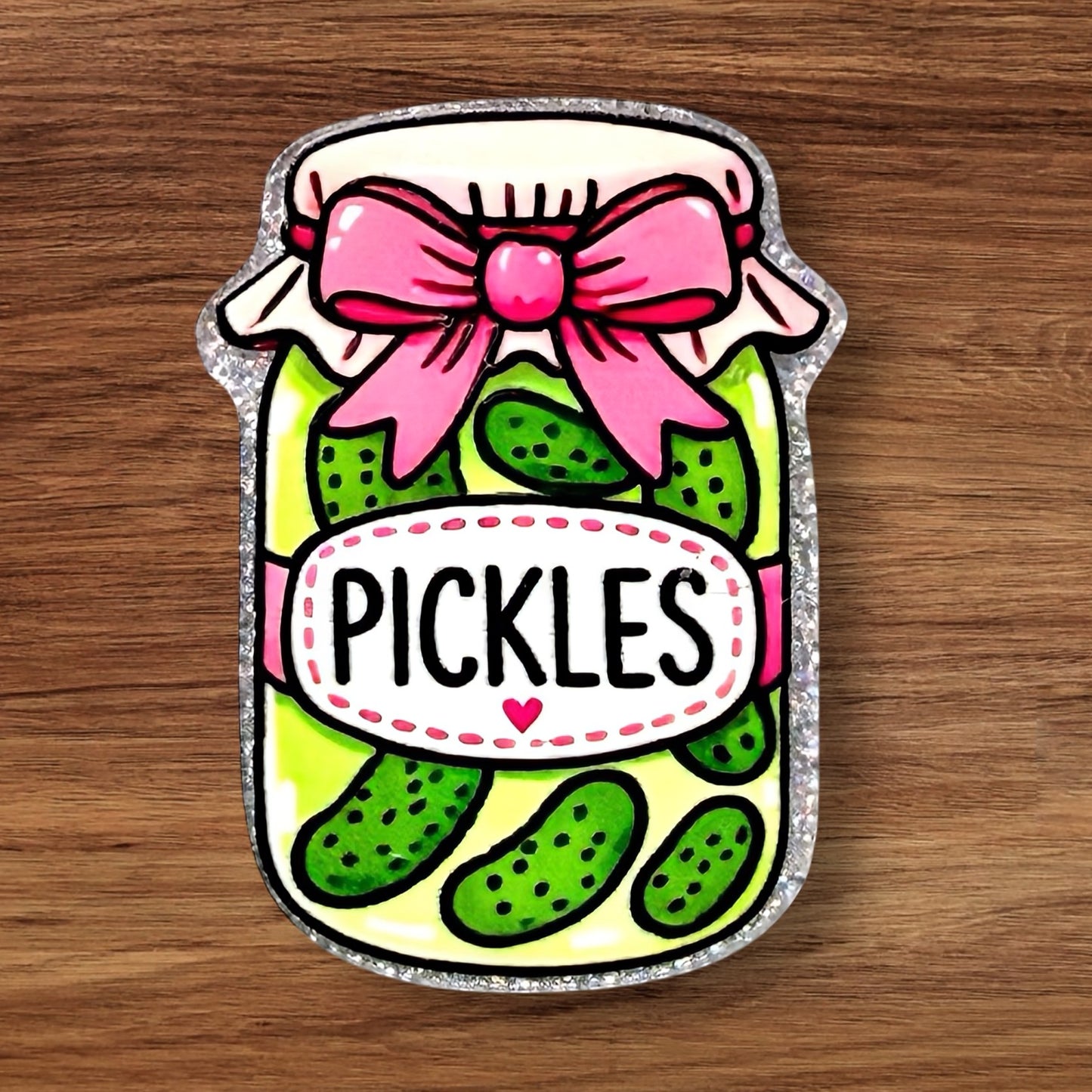 Pickle Jar Acrylic Flatback
