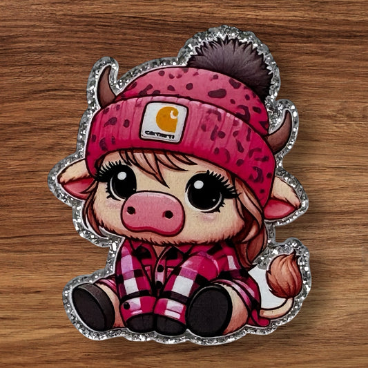 Cowgirl Acrylic Flatback