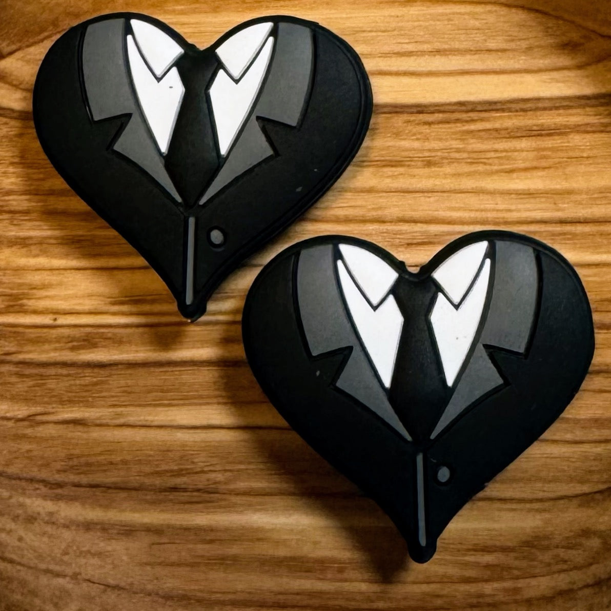 Tuxedo Heart Focal