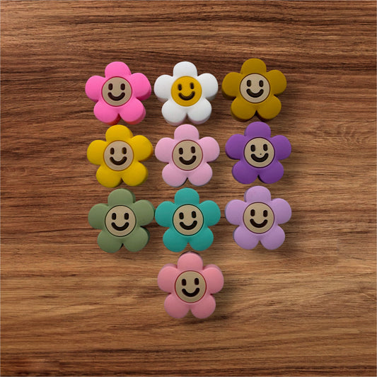 Flower Happy Face Focal