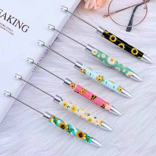 Beadable Sunflower Pens