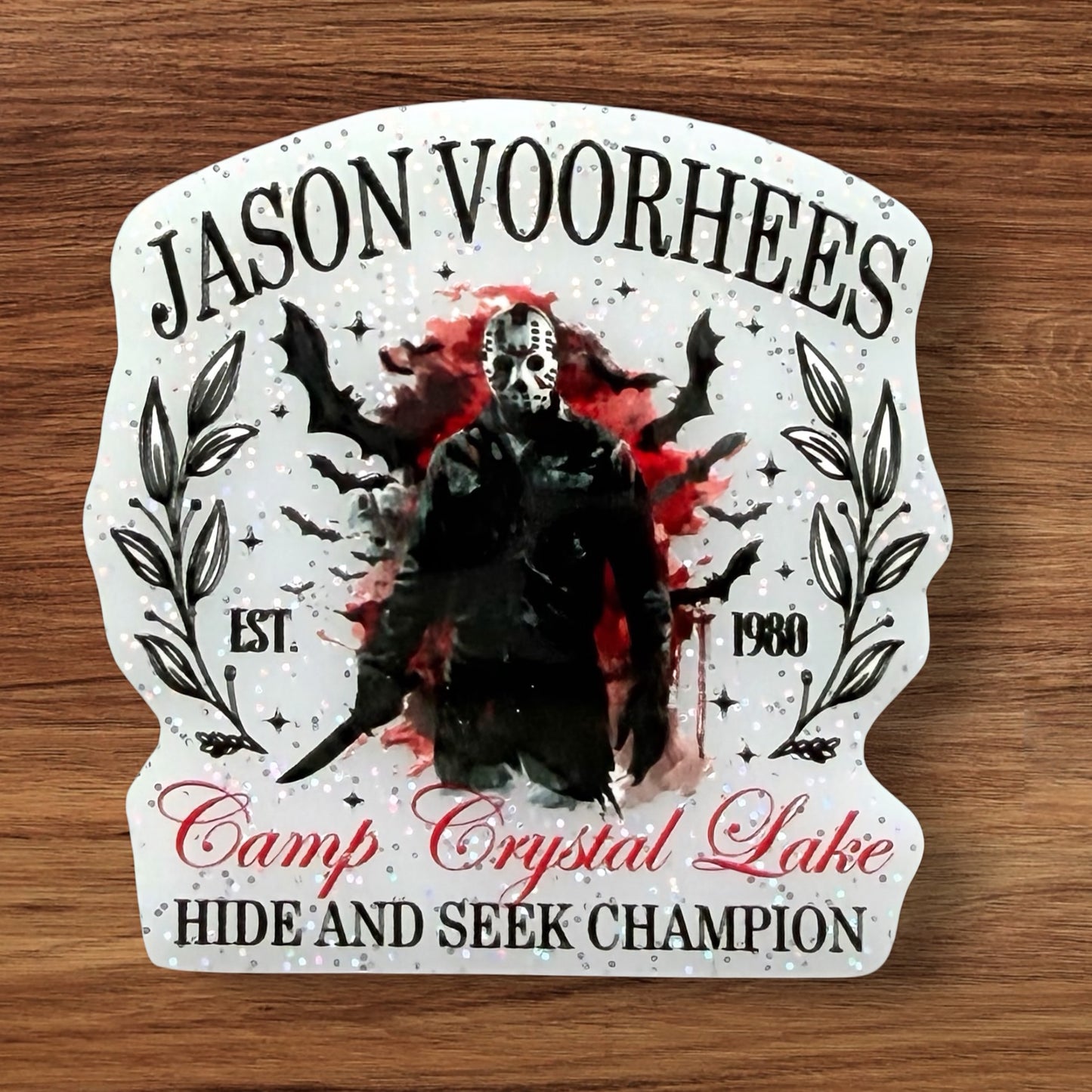 Camp Crystal lake Acrylic Flatback