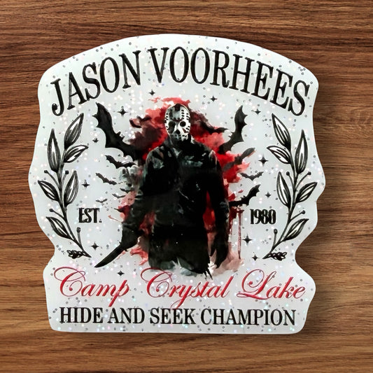 Camp Crystal lake Acrylic Flatback