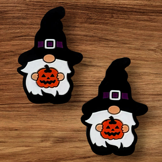 Gnome With Pumpkin Focal