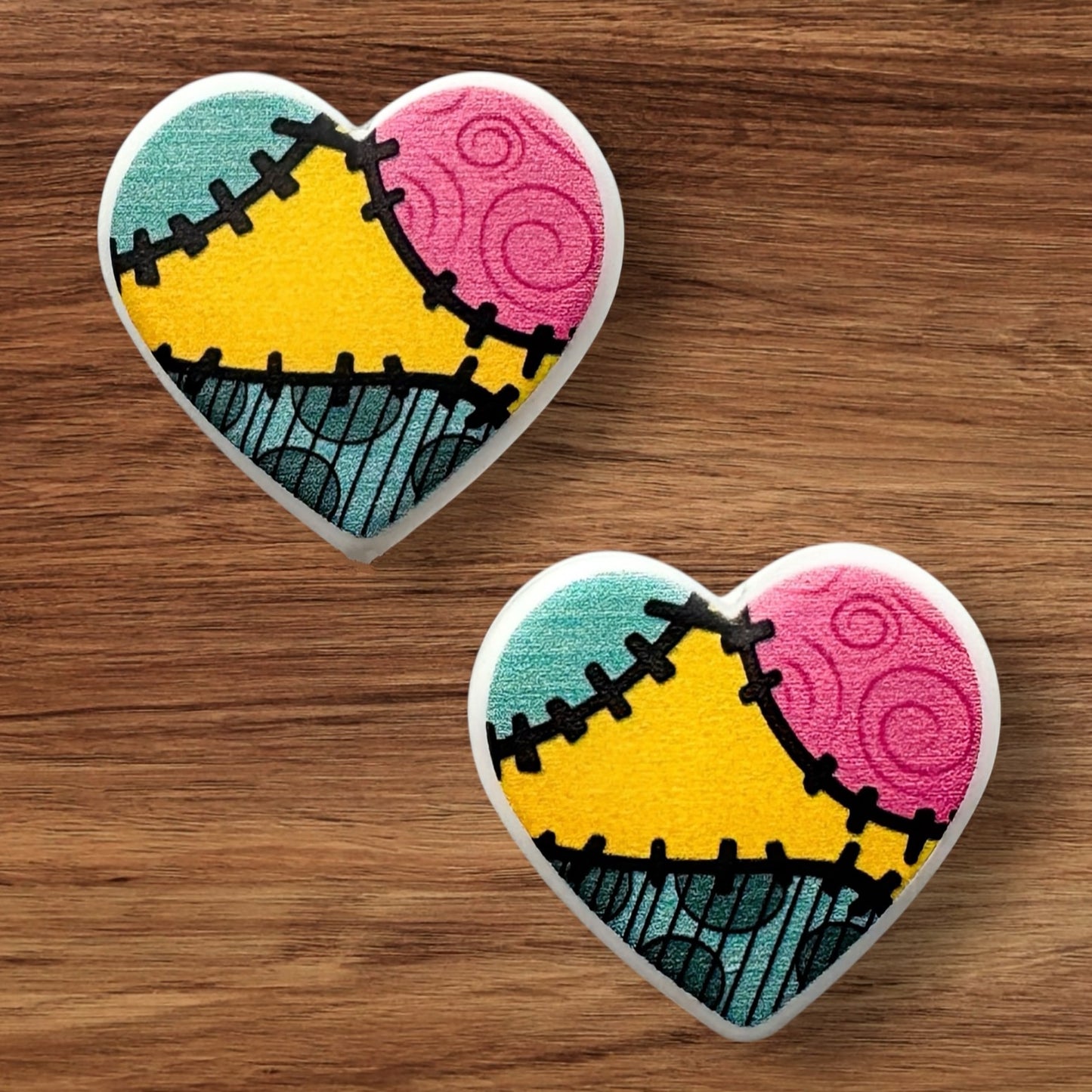 Sally Stitch Heart Focal