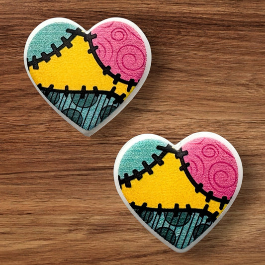 Sally Stitch Heart Focal