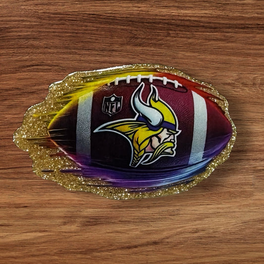 Football Acrylic Flatback