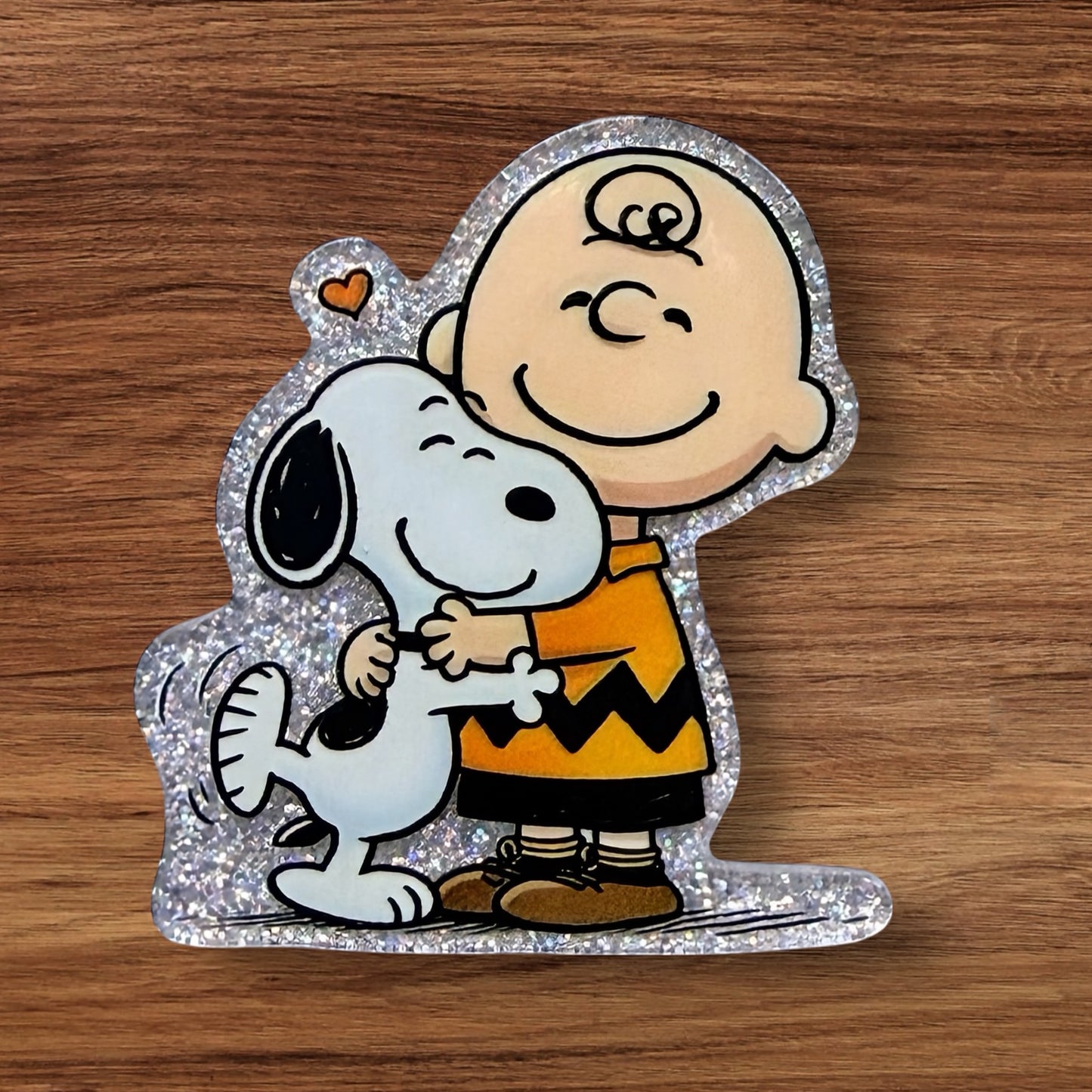 Charlie & Dog Acrylic Flatback