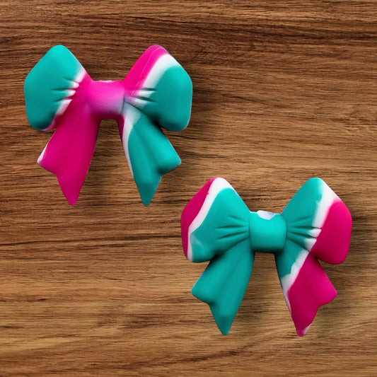 3-D Tie Dye Bow Focal