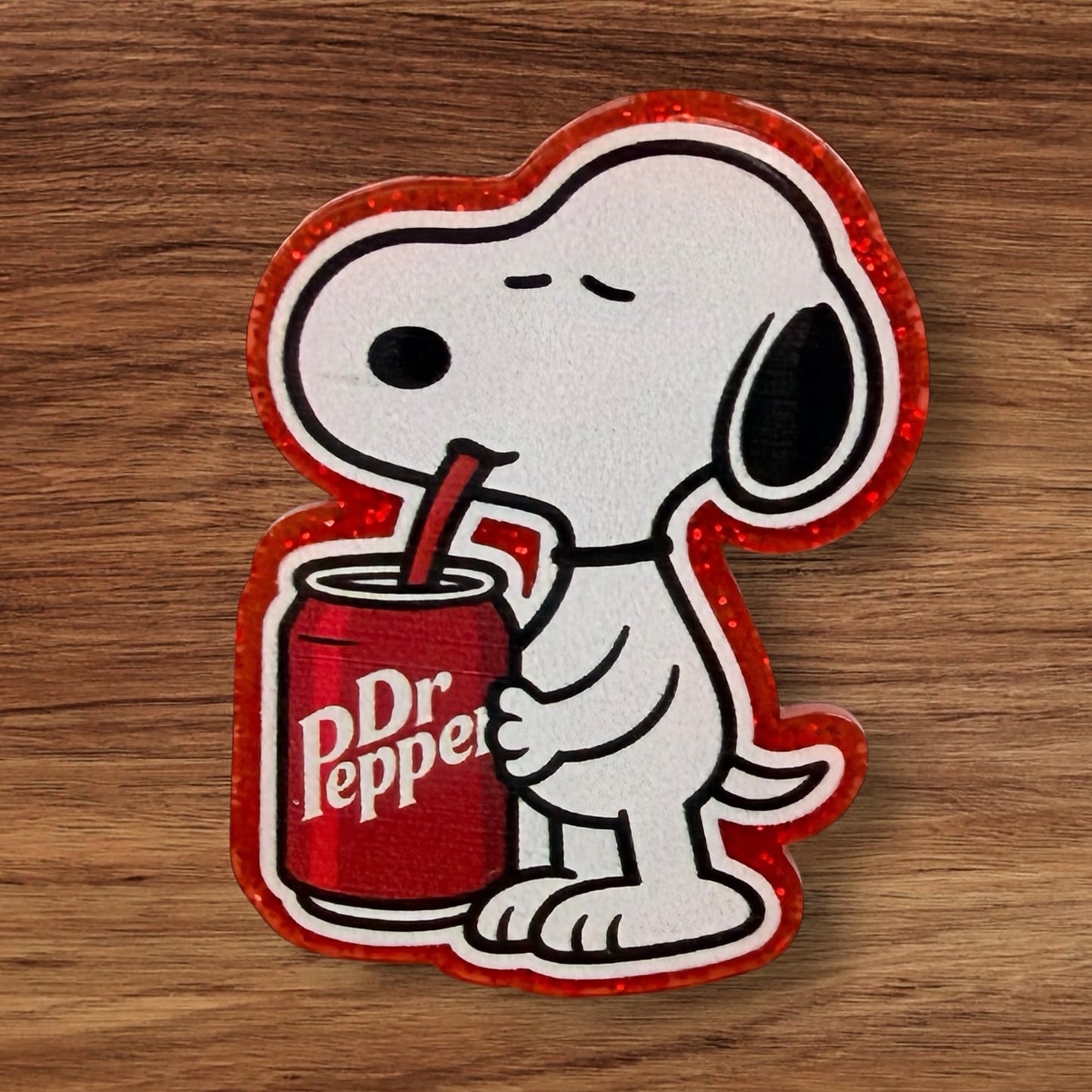 Beagle With Dr P Acrylic Flatback