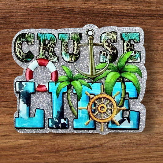 Cruise Life Acrylic Flatback
