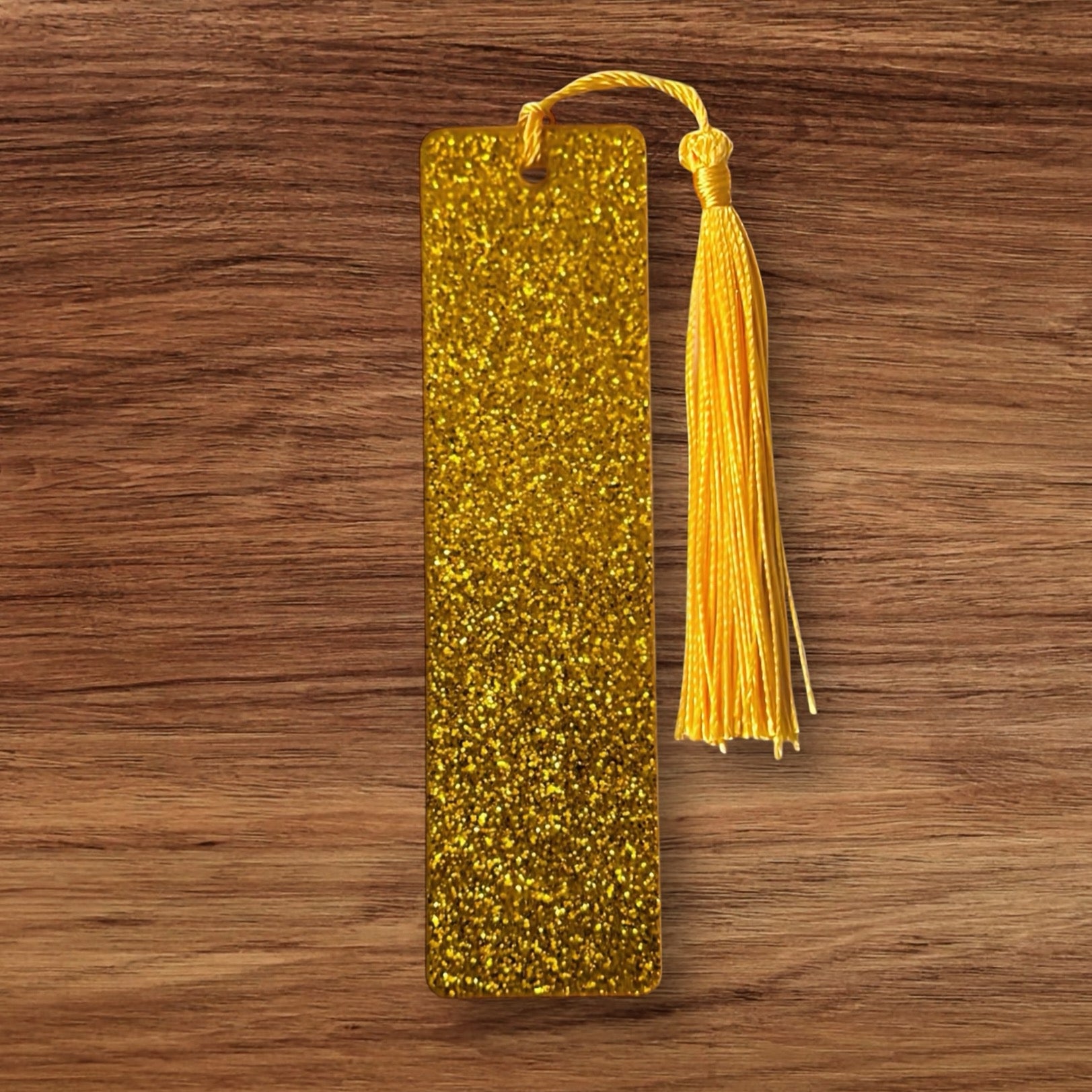 Yellow Bookmark With Tassel – East Tennessee Bead Supply Company