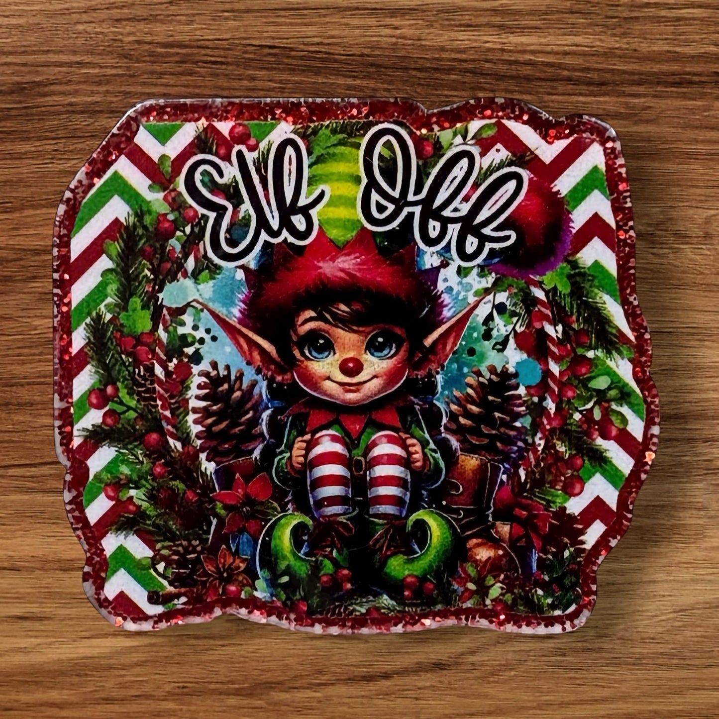 Elf Off Acrylic Flatback